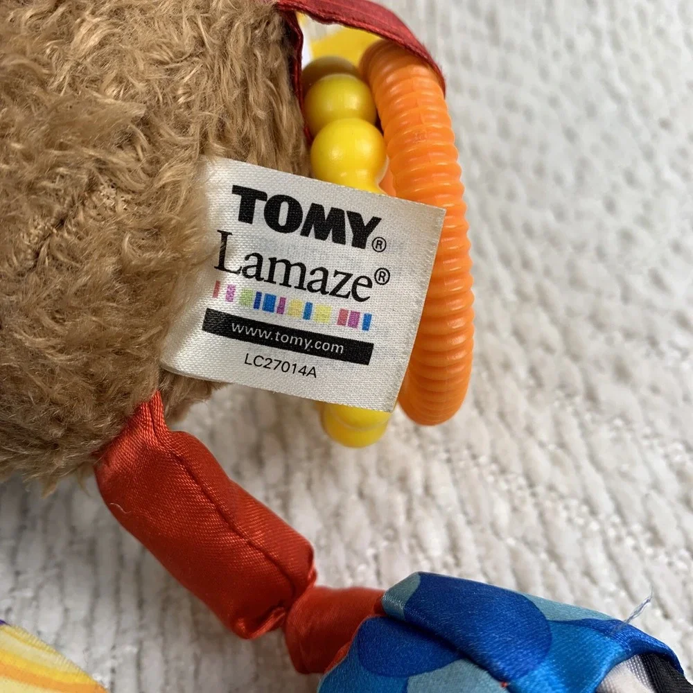 Lamaze‎ Mortimer The Moose Play And Grow Rattle Teether Squeaker Activity Toy